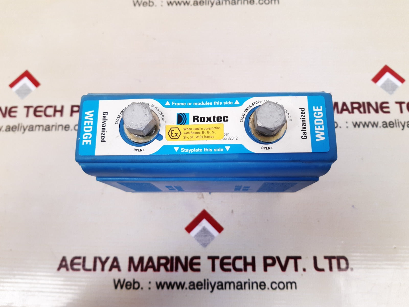 Roxtec exarw0001201018 galvanized wedge 120mm ex galv