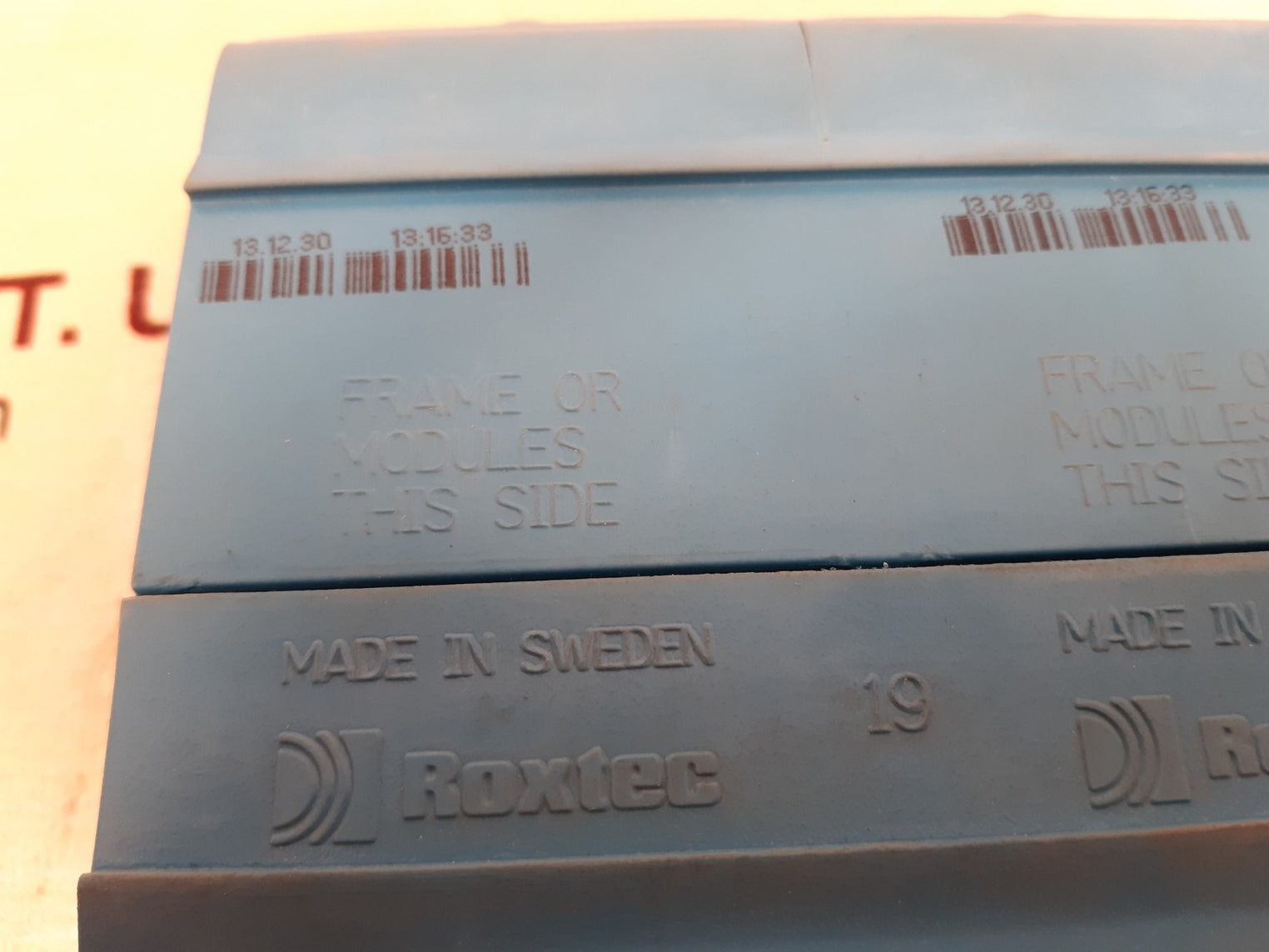 Roxtec exarw0001201018 galvanized wedge 120mm ex galv