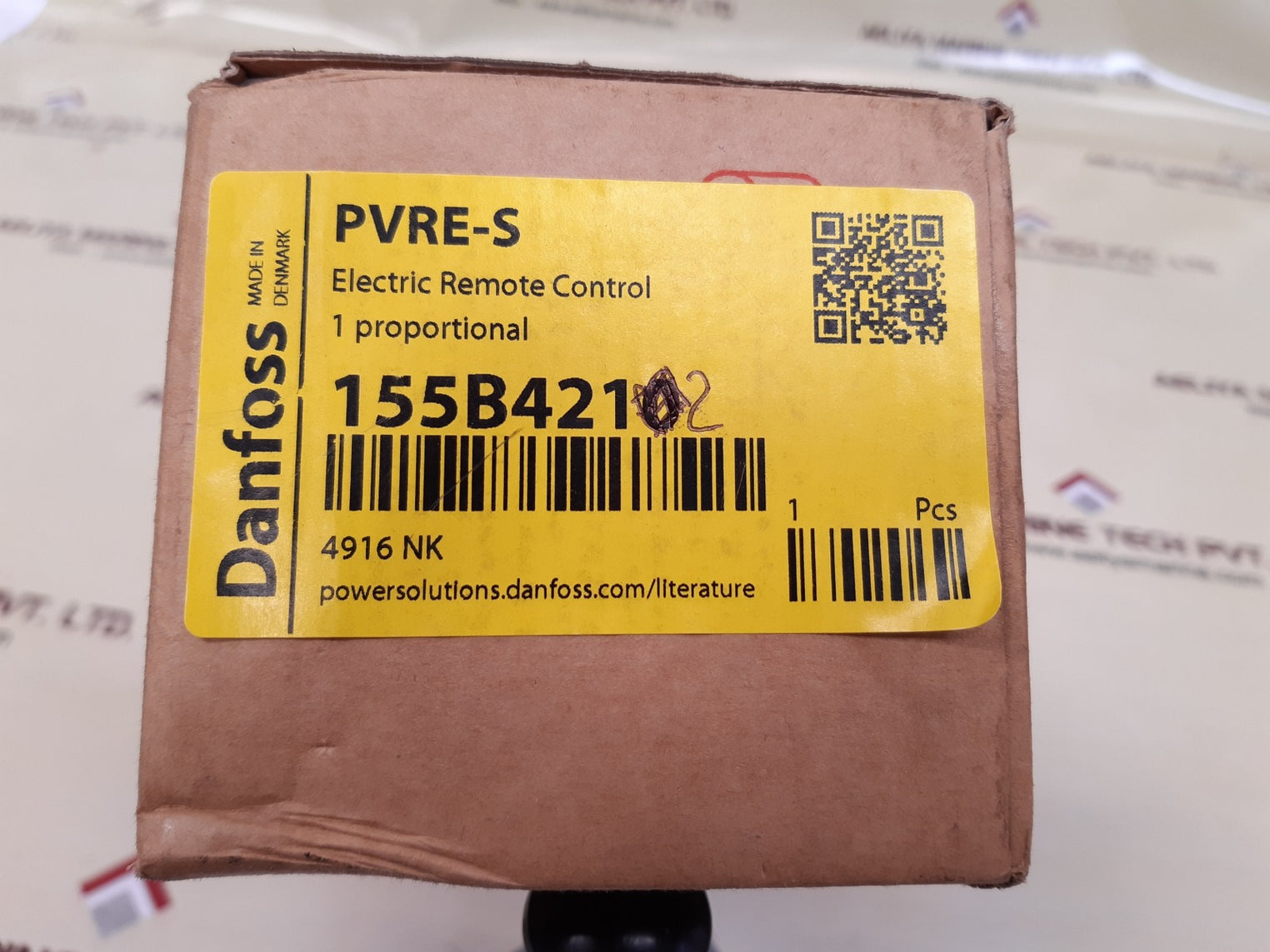 Danfoss 155b4212 electric remote control