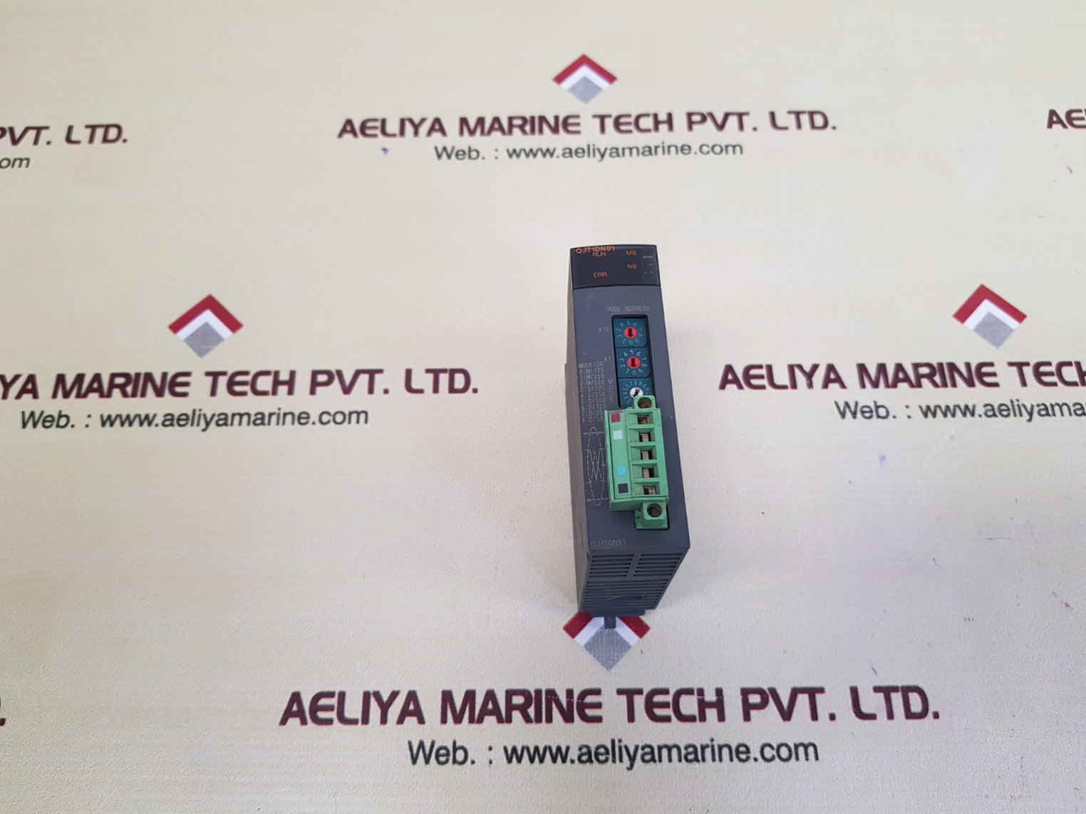 Mitsubishi electric qj71dn91 devicenet master-slave unit 