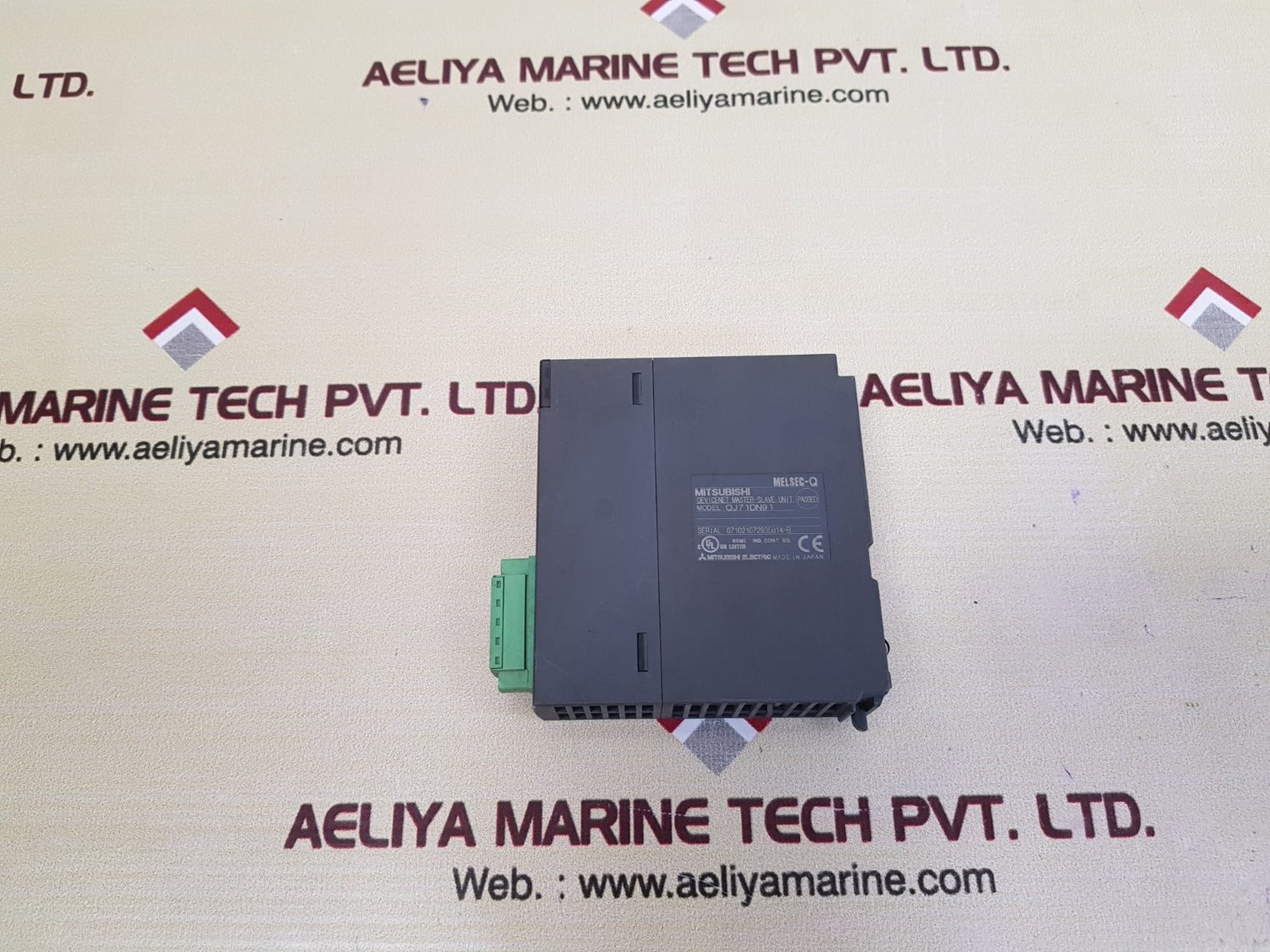 Mitsubishi electric qj71dn91 devicenet master-slave unit 