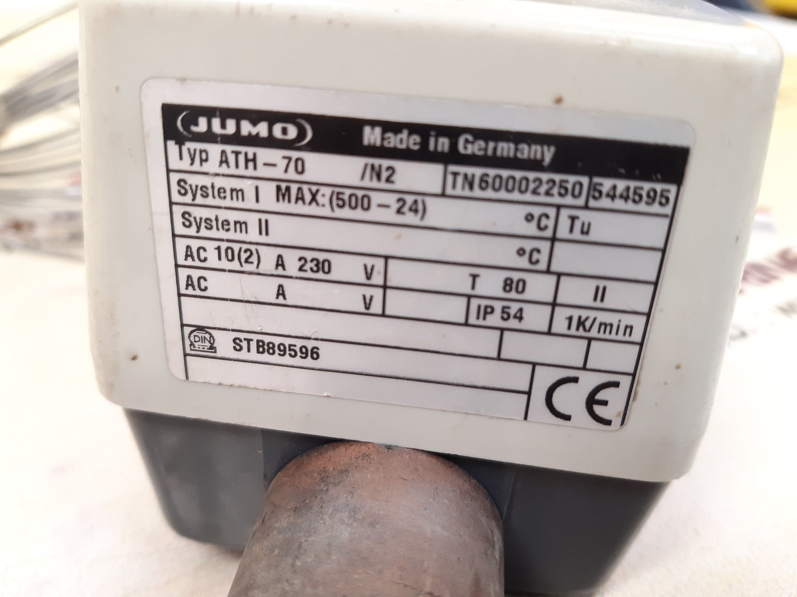 Jumo ath-70/n2 surface mounting thermostat