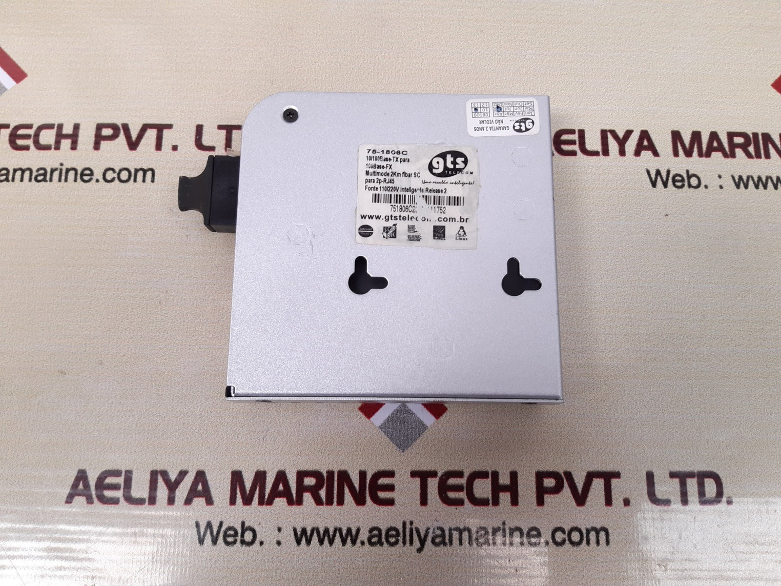 Gts telecom 75-1806c media converter