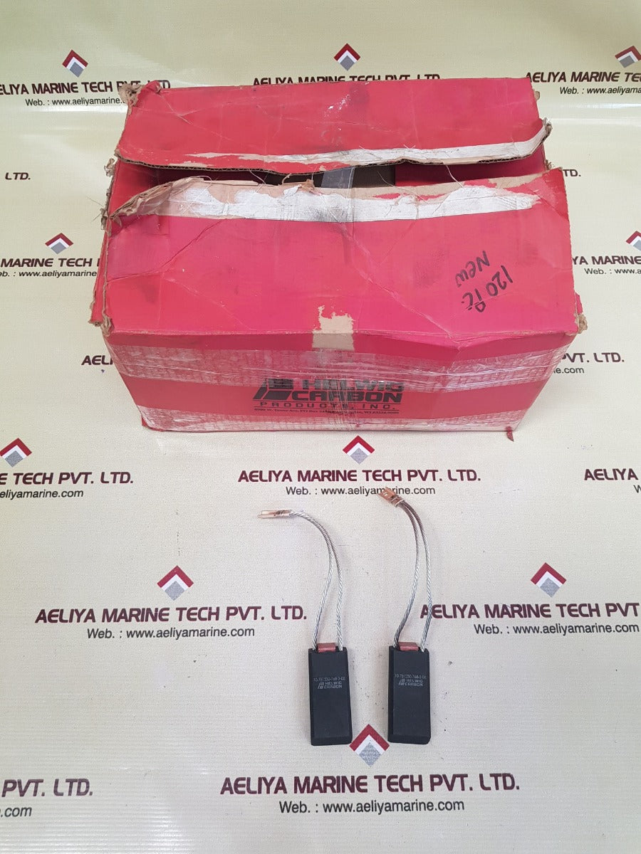 Set of 2x Helwig carbon 10-751230-768-2-05 carbon brush