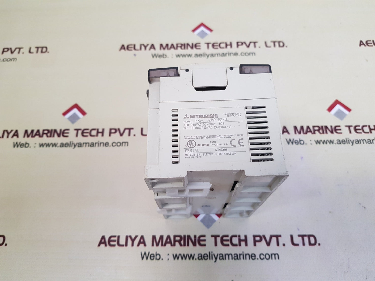 Mitsubishi fx2n-32mr-es/ul programmable controller