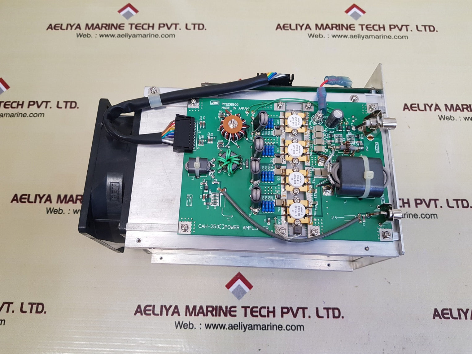 Jrc pced650g cah-250 power amplifier board