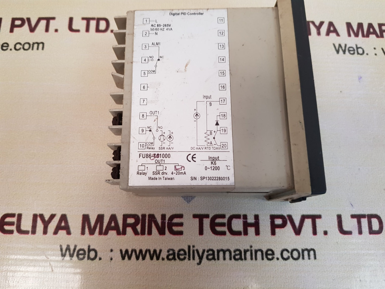 Pan-globe p908 temperature controller 
