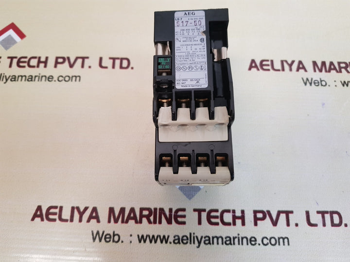 Aeg ls7 22e contactor 910-302-517-50 