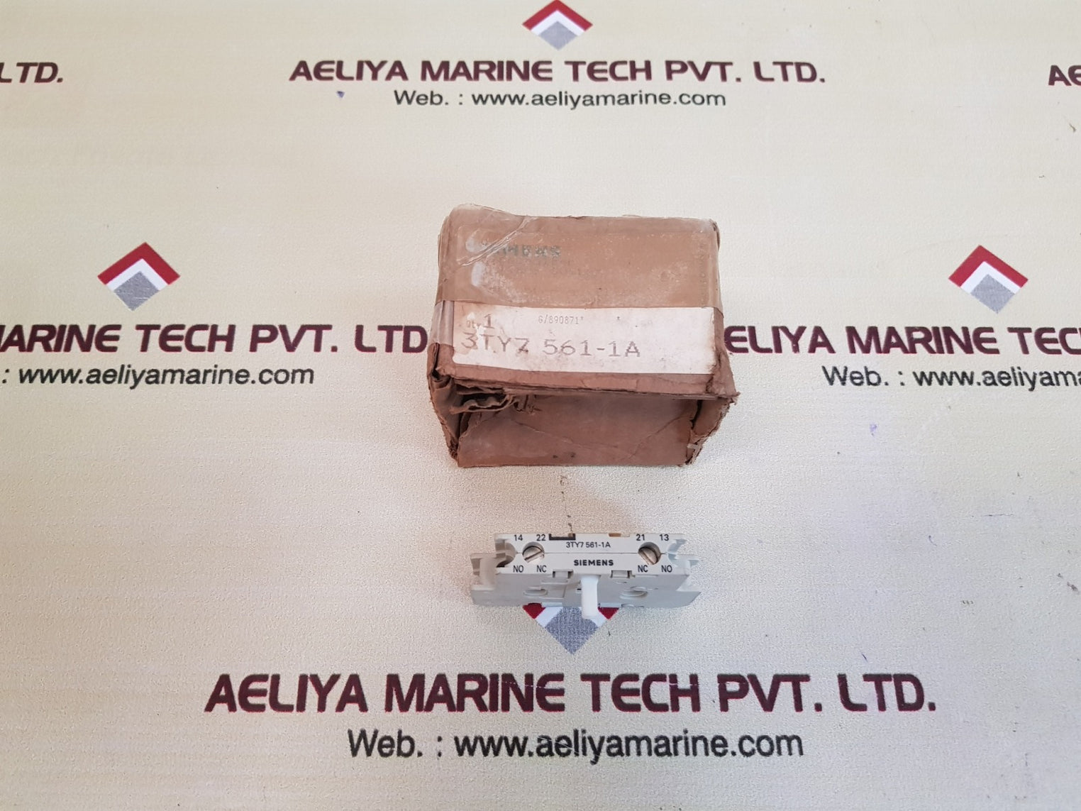 Siemens 3ty7 561-1a auxiliary contact