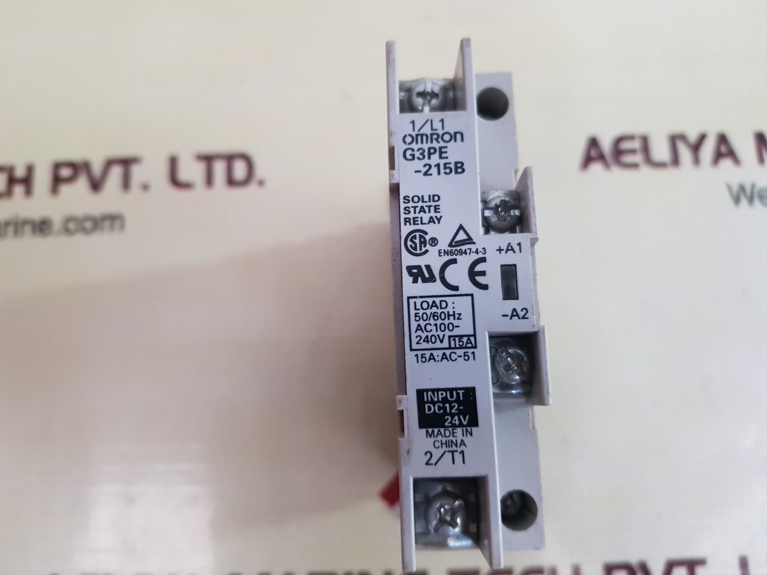 Omron g3pe-215b solid state relay 