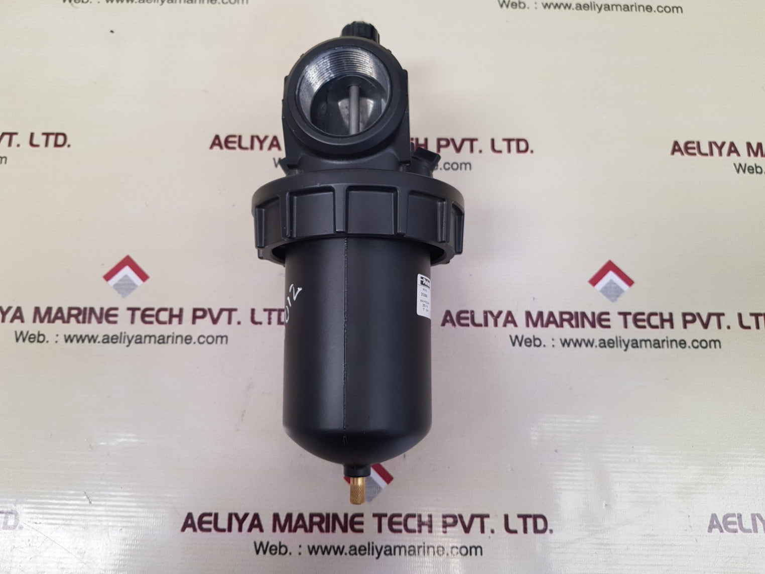 Parker 21u848 air line lubricator 250 psi 