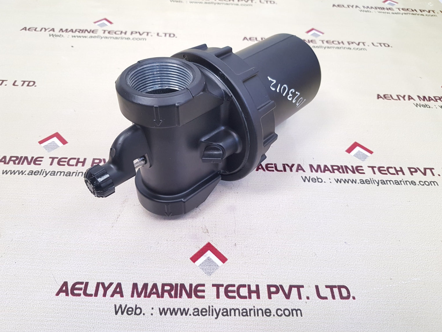 Parker 21u848 air line lubricator 250 psi 