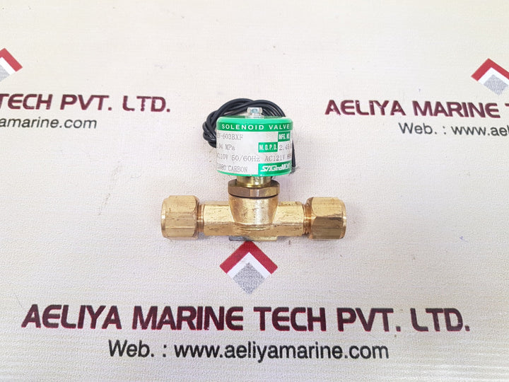 Saginomiya sev-603bxf solenoid valve with coil 