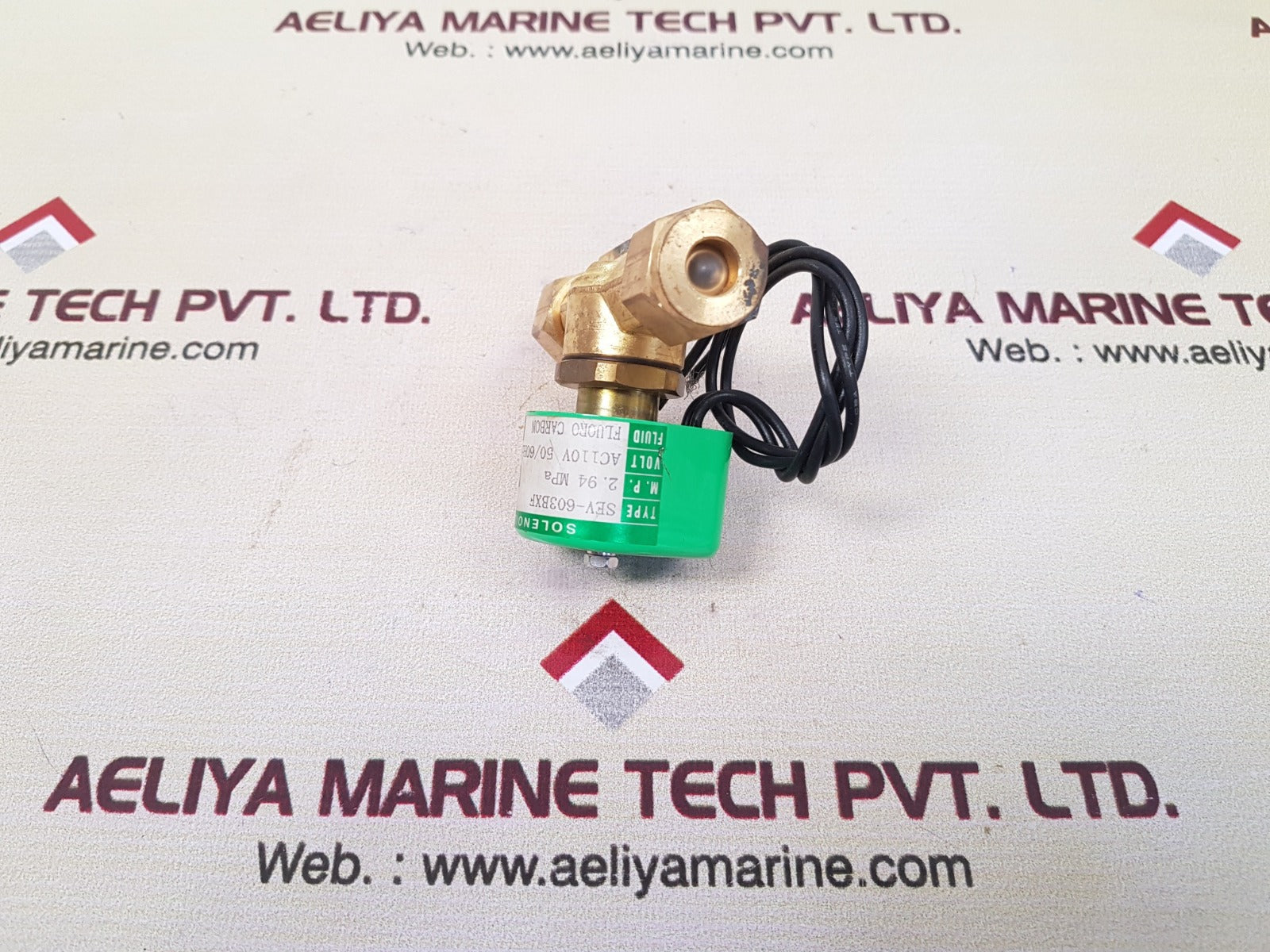 Saginomiya sev-603bxf solenoid valve with coil 