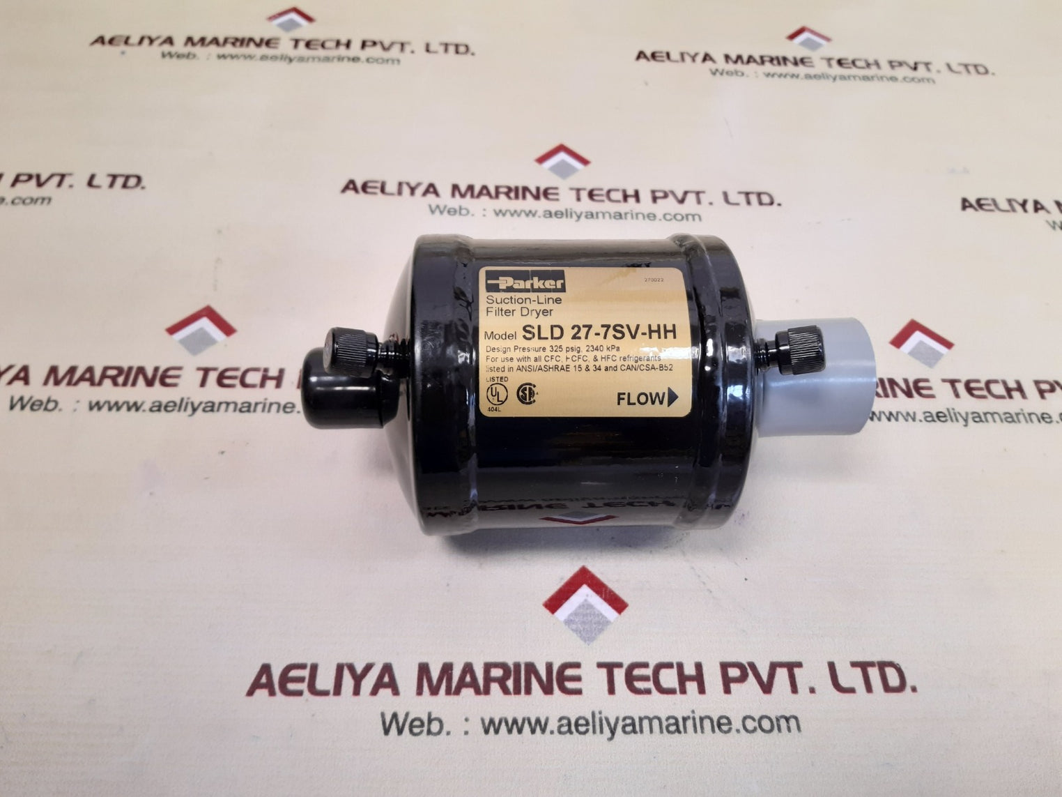 Parker sld 27-7sv-hh suction line filter dryer