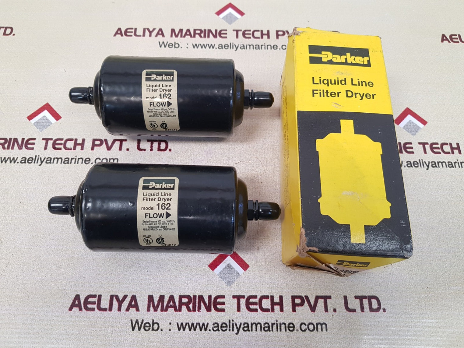 Parker 162 liquid line filter dryer 500 psig 