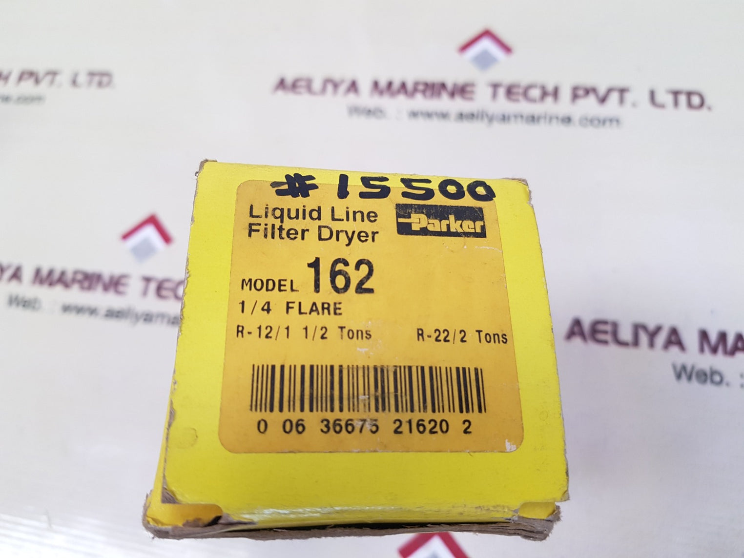 Parker 162 liquid line filter dryer 500 psig 