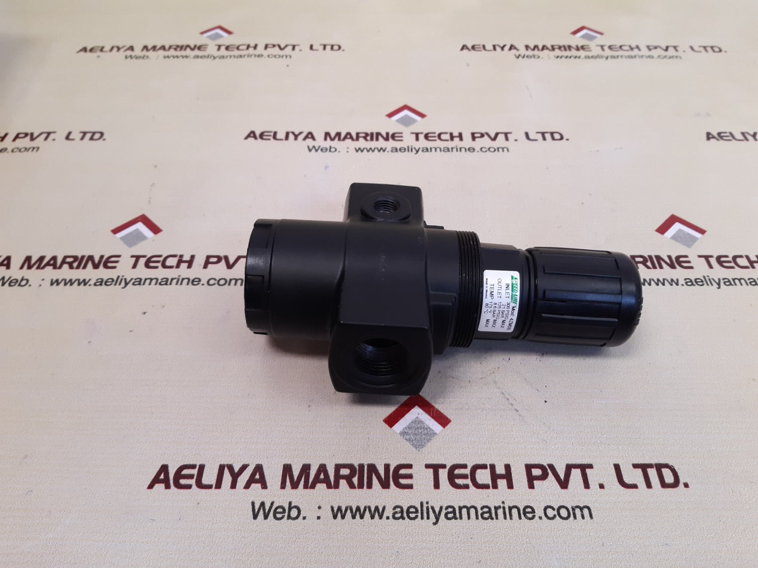 Speedaire 4zm09 regulator 300 psig