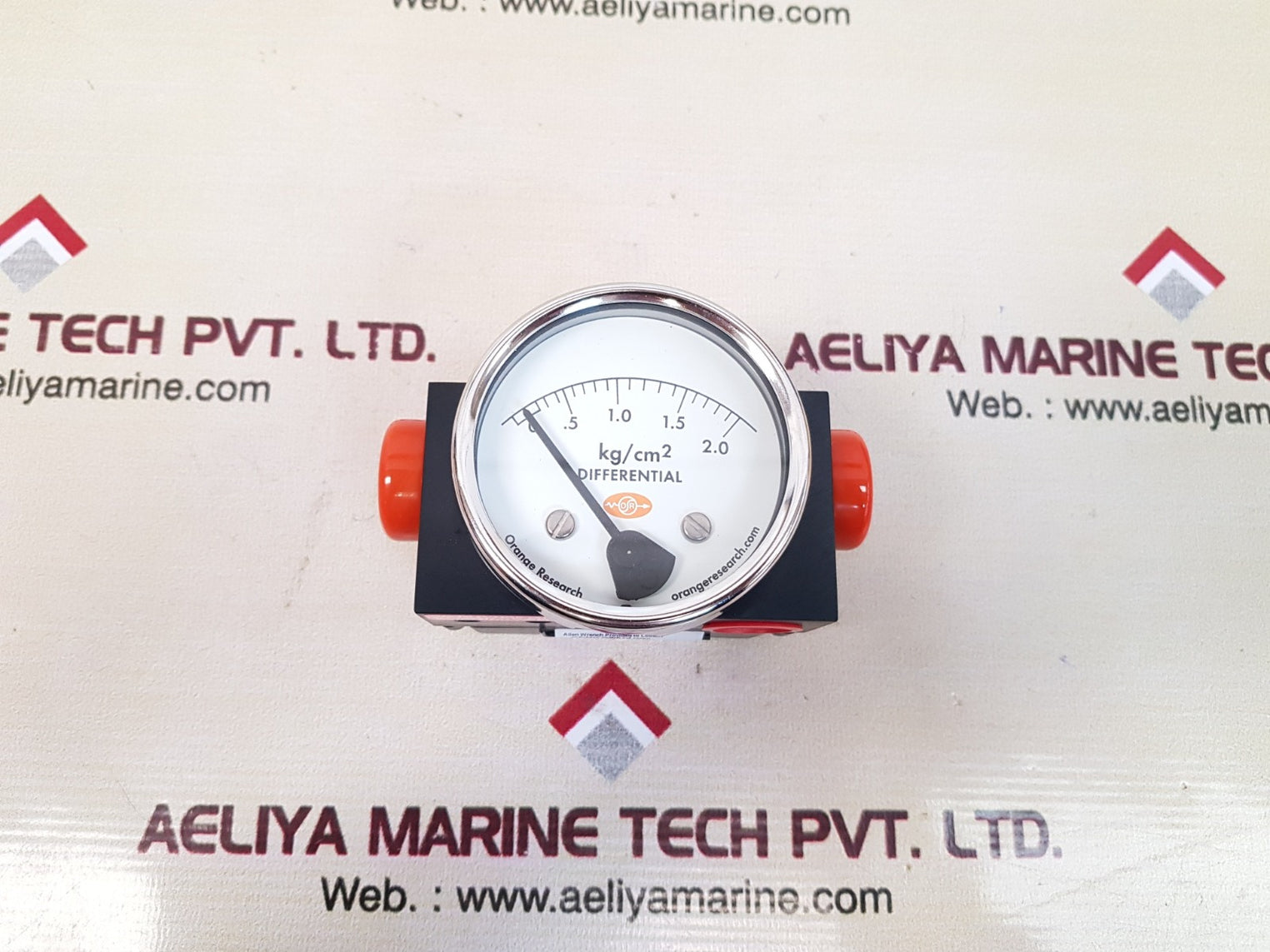 Orange research  1203pgs#64817 differential pressure gauges