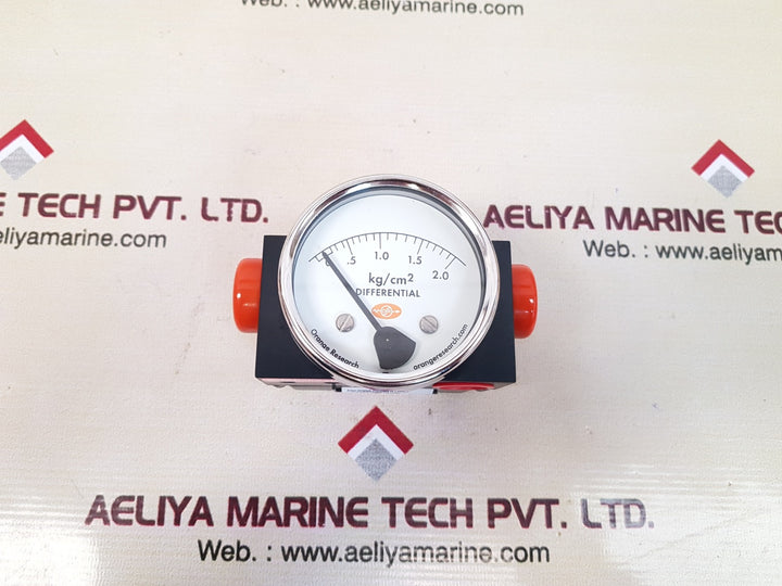 Orange research  1203pgs#64817 differential pressure gauges