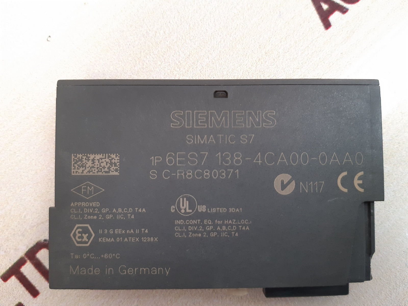 Siemens 6es7 138-4ca00-0aa0 module