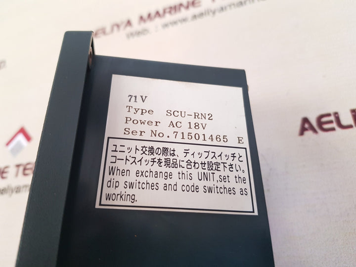 Jrcs scu-rn2 starter control unit ac18v 