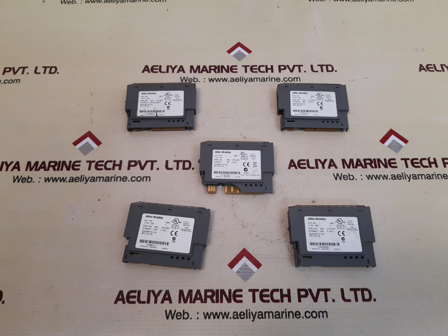 Allen-bradley 1734-ib8 ser.c 3.022 input module