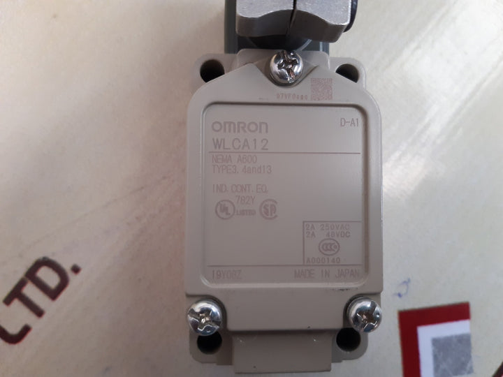 Omron wlca12 limit switch