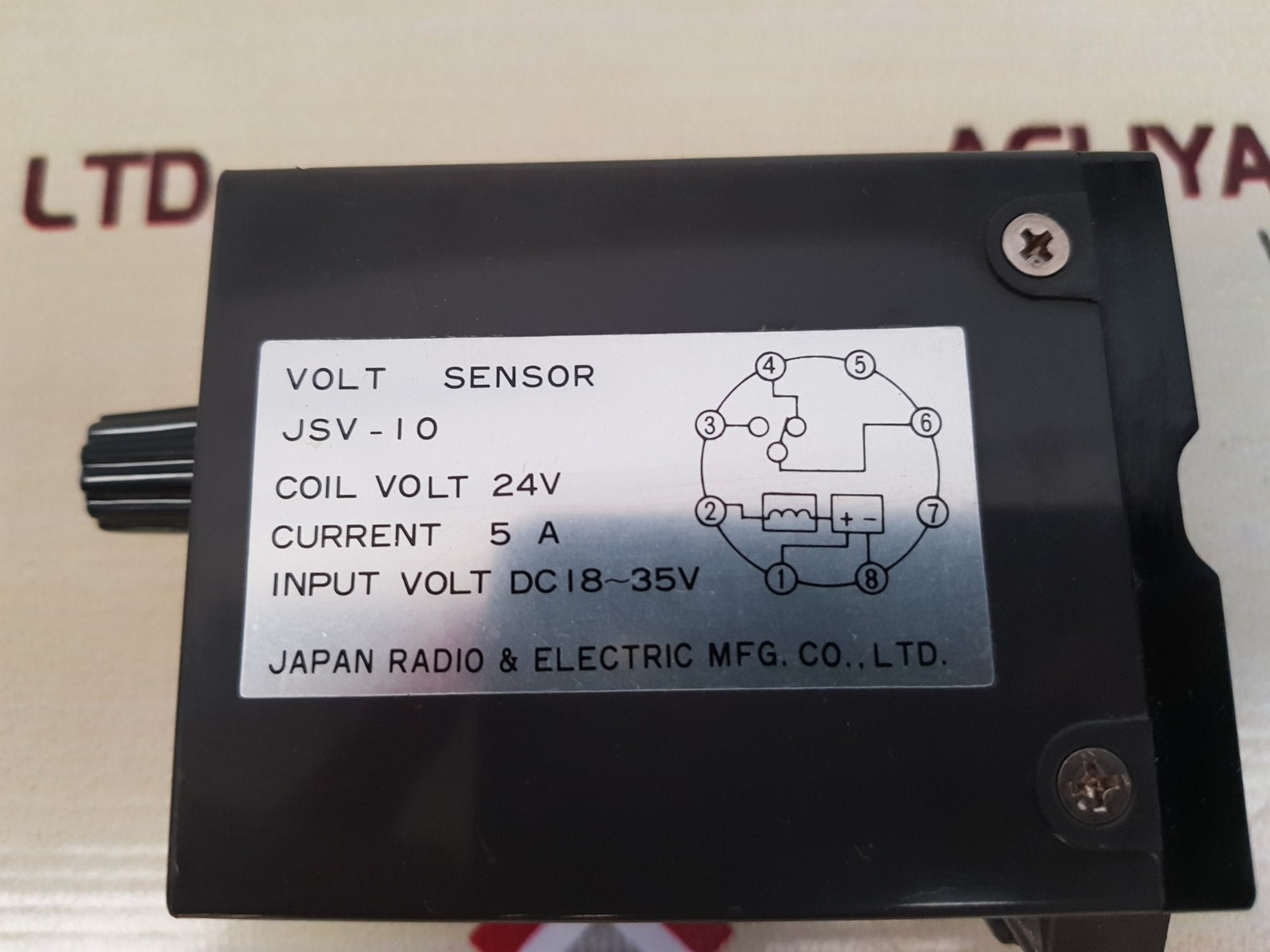 Jrcs jsv-10 volt sensor 