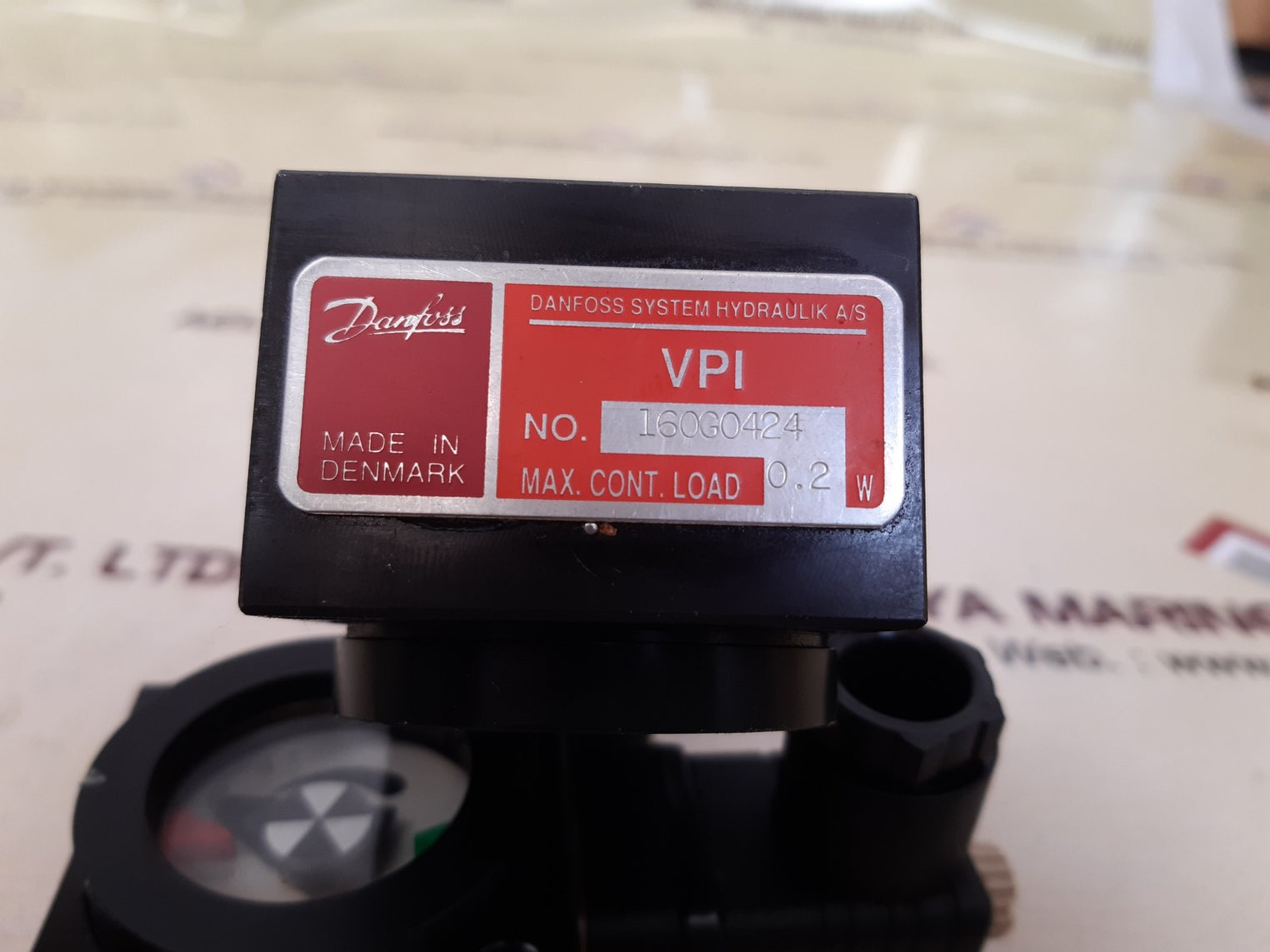 Danfoss vpi 160g0424 position indicator