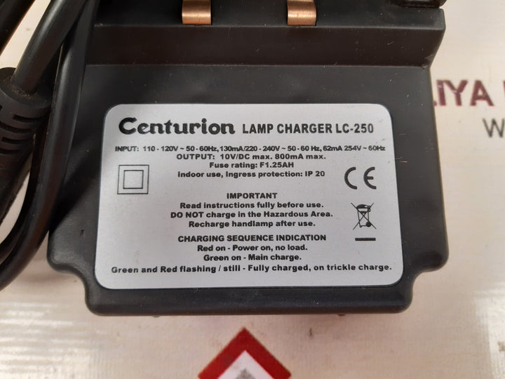Centurion lc-250 lamp charger