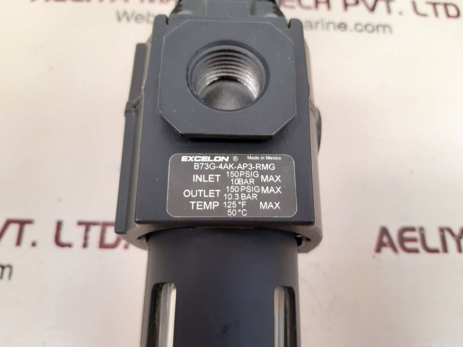 Norgren b73g-4ak-ap3-rmg pneumatic regulator filter