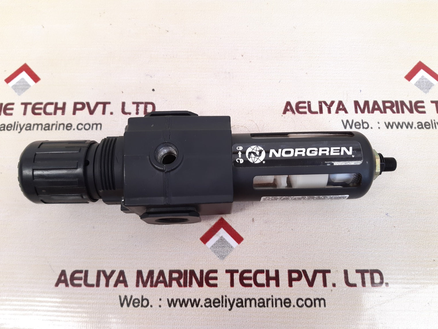 Norgren b73g-4ak-ap3-rmg pneumatic regulator filter