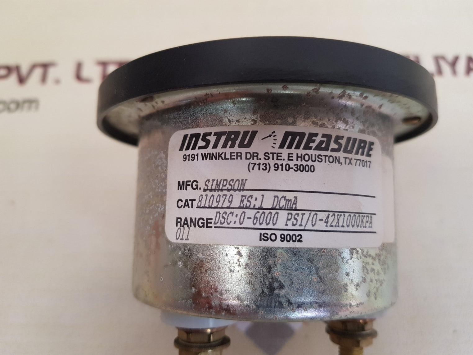 Simpson 810979 panel meter