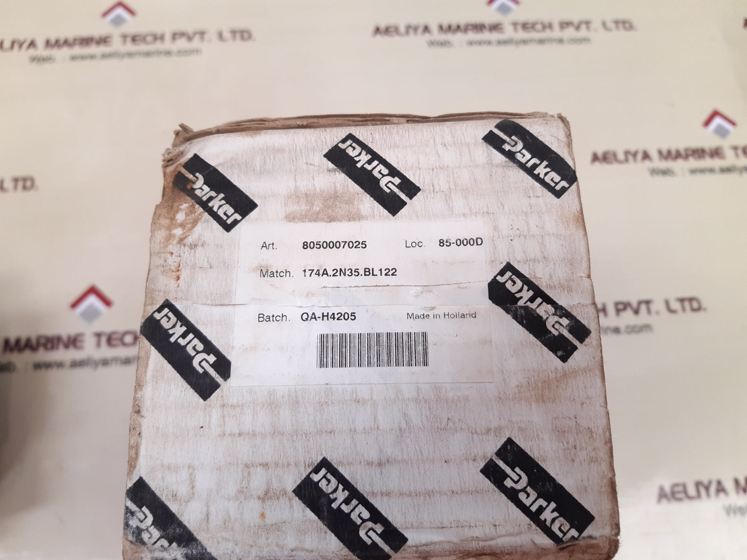 Parker 174a-2n35-bl122 hydraulic pressure filter 6000 psi