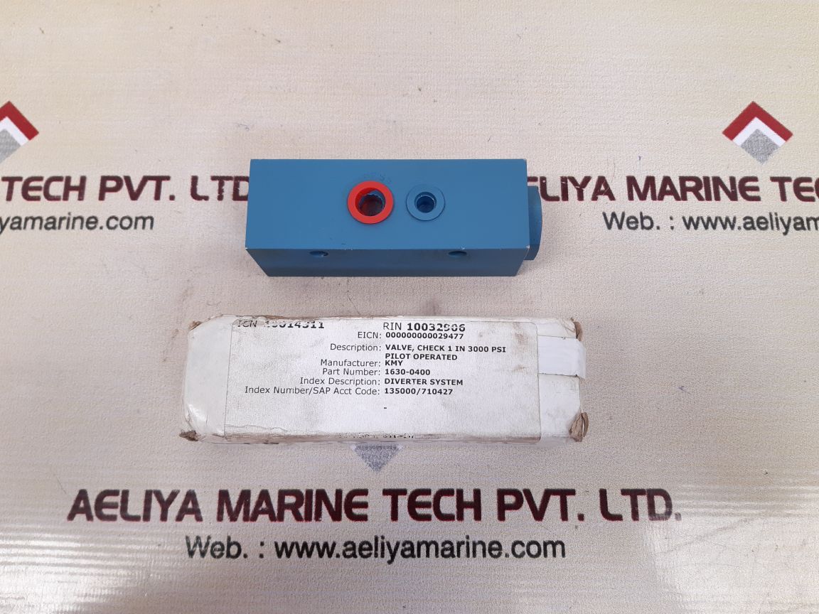 Parker m4121-1/4s2-6-5 valve