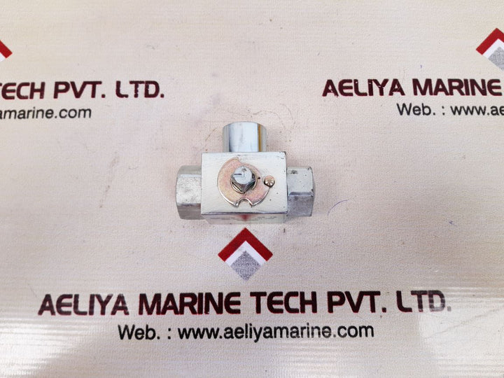 Argus dn10 pn 400 block ball valve 595006