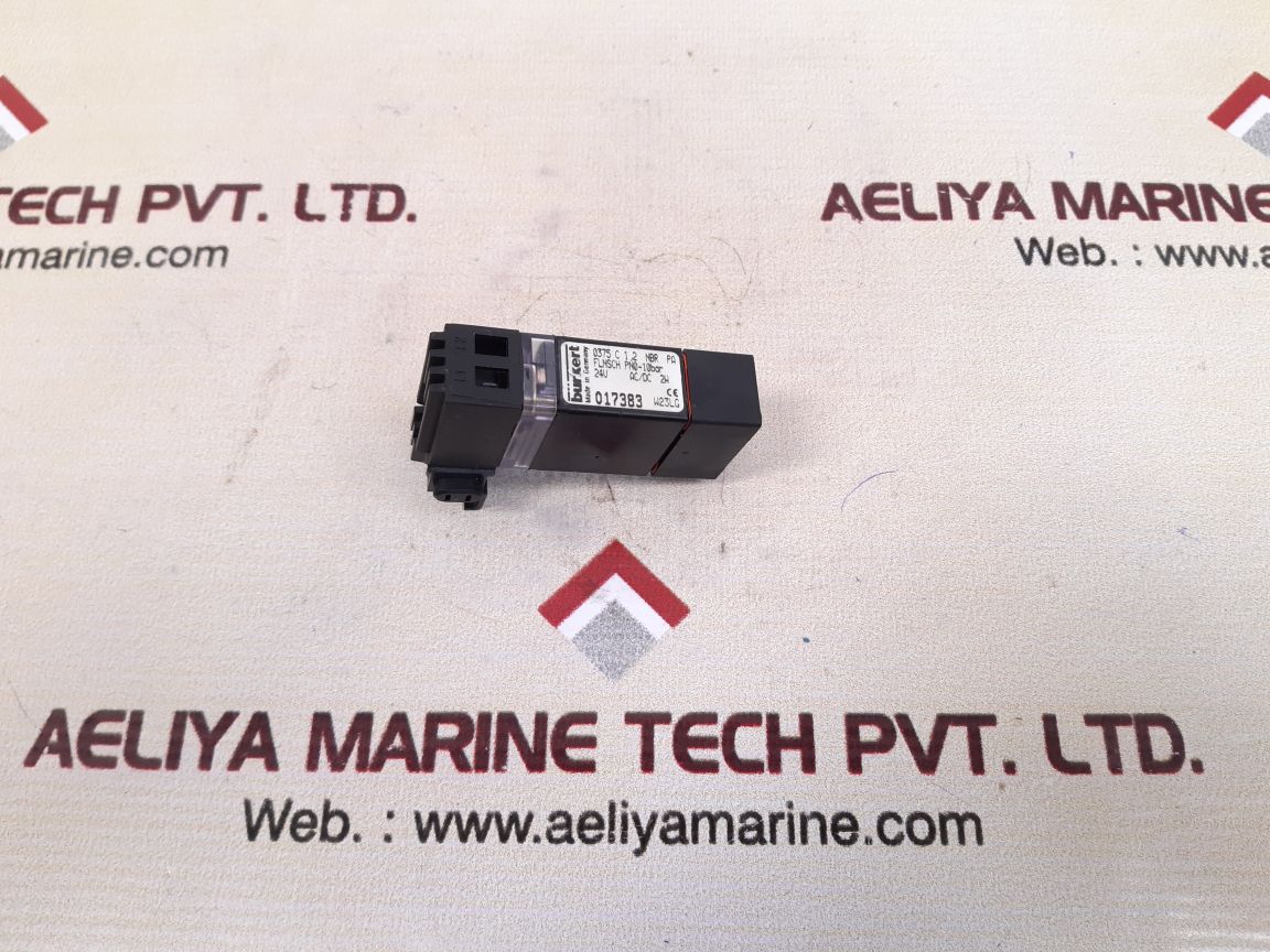 Burkert 0375 c 1,2 nbr pa solenoid valve 017383