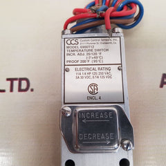 Custom control sensors 6900t12 temperature switch