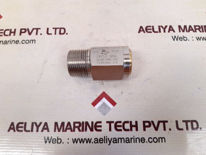 Circle 559b-8m-125 relief valve