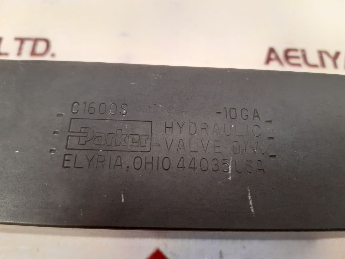Parker c1600s hydraulic check valve 3000 psi new