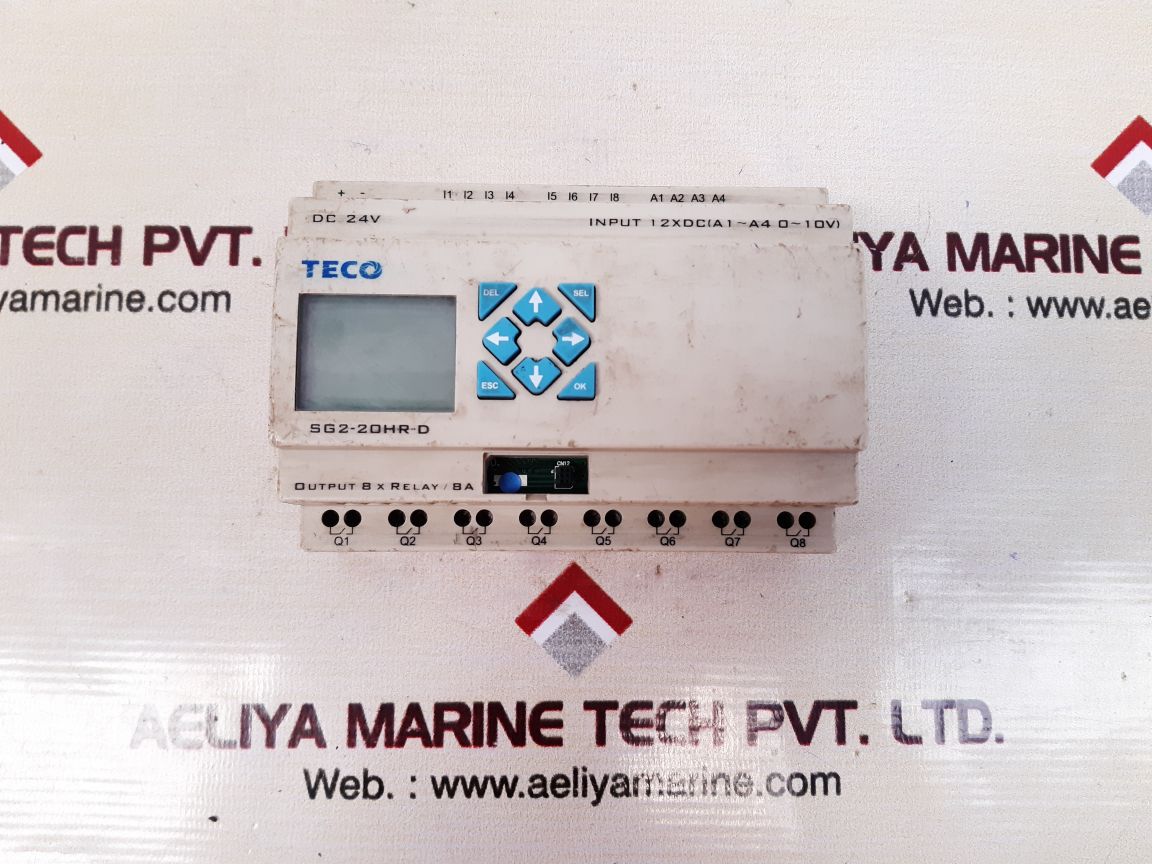Teco sg2- 20hr-d programmable logic relay