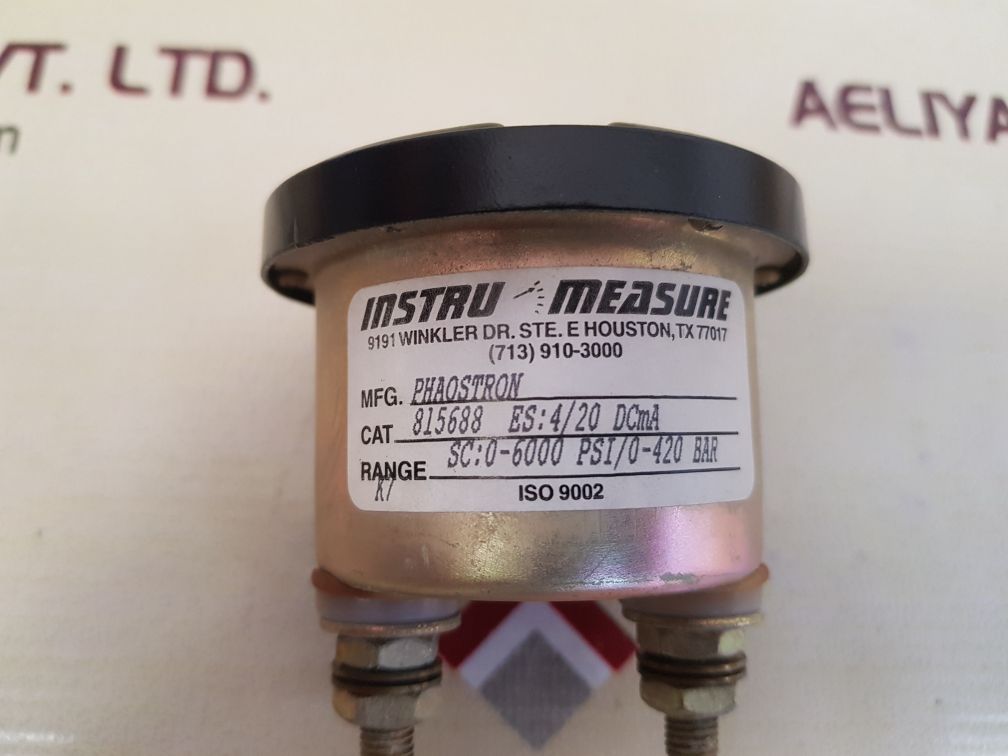 Phaostron 815688 panel meter