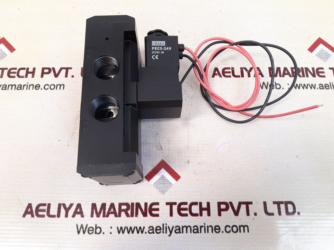 Parker phs540s-15 1/2" pneumatic solenoid valve