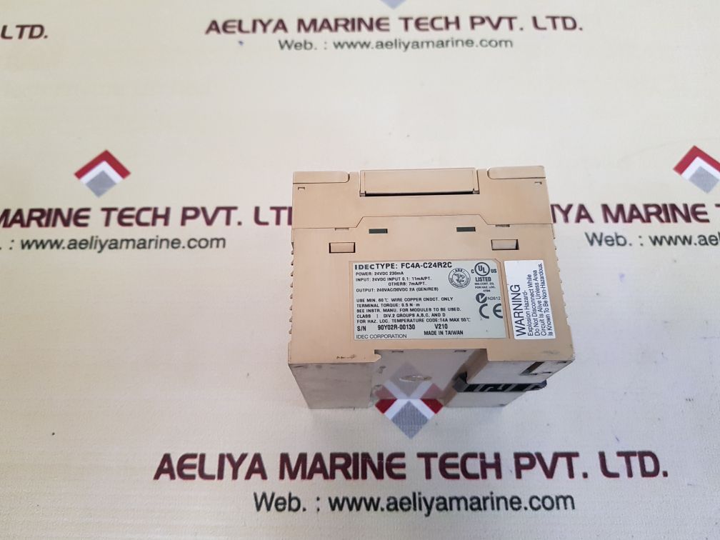 Idec fc4a-c24r2c programmable logic controllers
