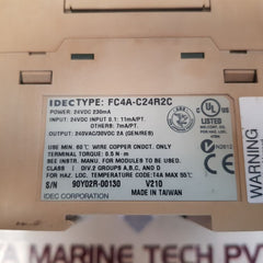 Idec fc4a-c24r2c programmable logic controllers