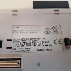Idec fc4a-r081 digital i/o module