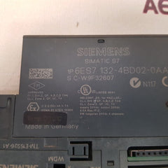 Siemens 6es7 132-4bd02-0aa0 module with tm-e15s26-a1