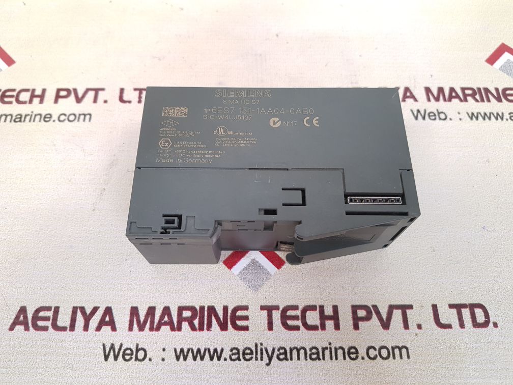 Siemens simatic s7 6es7 151-1aa04-0ab0 interface module used