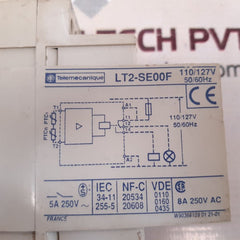 Telemecanique lt2-se00f thermistor protection relay
